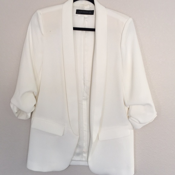 Zara Jackets & Blazers - Zara Woman White Blazer